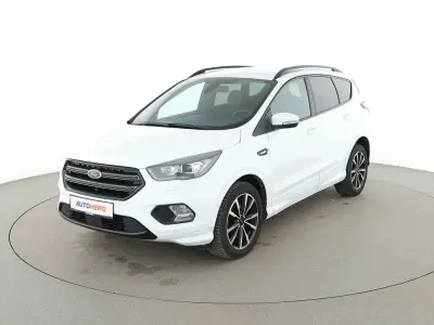 Gebraucht Ford Kuga ST-Line 150 PS (110 kW) 2017 Weiß SUV