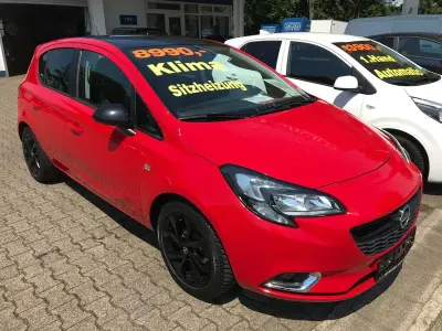 Gebraucht Opel Corsa Color Edition 90 PS (66 kW) 2016 Rot Kleinwagen