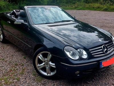 Gebraucht Mercedes CLK320 Avantgarde 218 PS (160 kW) 2004 Schwarz Cabrio