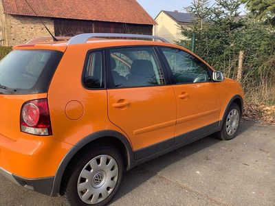 Gebraucht VW Polo Sportline 105 PS (77 kW) 2008 Orange Kleinwagen