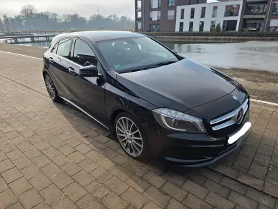 Occasion Mercedes A220 AMG line 231 ch (169 kW) 2014 Noir Berline