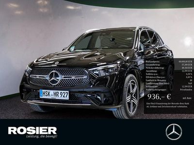 Gebraucht Mercedes GLC220 AMG line 197 PS (144 kW) 2025 Schwarz / obsidianschwarz SUV