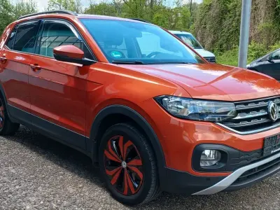 Brugt VW T-Cross Life 95 HK (69 kW) 2019 Orange SUV