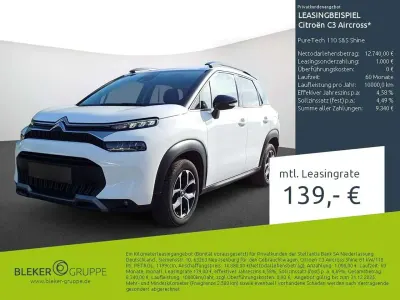 Usata Citroën C3 Aircross Shine 110 CV (80 kW) 2023 Bianco SUV