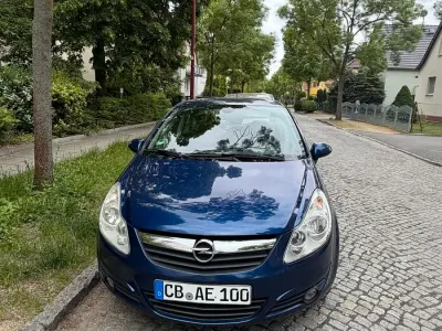 Gebraucht Opel Corsa 80 PS (58 kW) 2007 Blau Kleinwagen