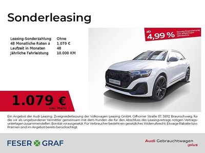 Gebraucht Audi Q8 Ambiente 286 PS (210 kW) 2025 Gletscherweiß metallic SUV