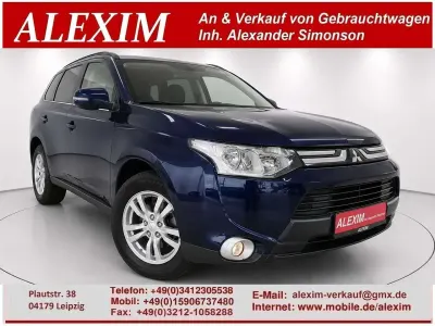Gebraucht Mitsubishi Outlander Invite 150 PS (110 kW) 2014 Blau SUV