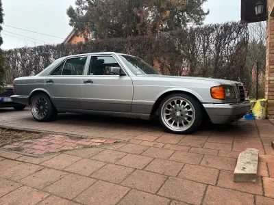 Gebraucht Mercedes 420 224 PS (164 kW) 1988 Grau Limousine
