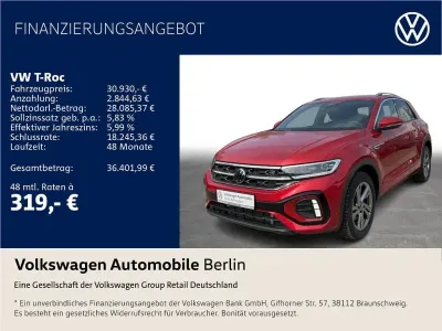 Gebraucht VW T-Roc R-line 190 PS (139 kW) 2023 Rot SUV