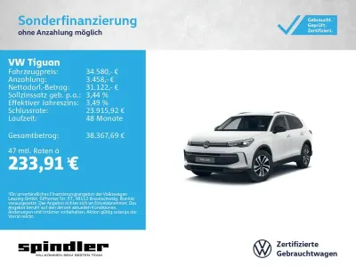 Gebraucht VW Tiguan 131 PS (96 kW) 2025 Pure white SUV