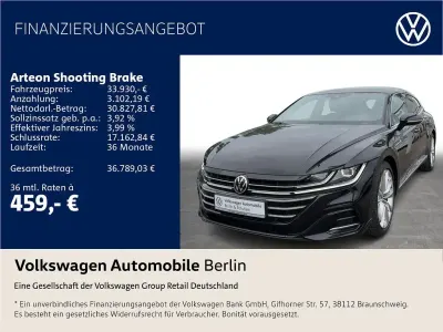 Gebraucht VW Arteon R-line 200 PS (147 kW) 2023 Deep black perleffekt Kombi
