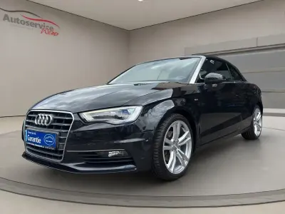 Gebraucht Audi A3 Cabriolet S-Line 140 PS (102 kW) 2014 Schwarz Cabrio