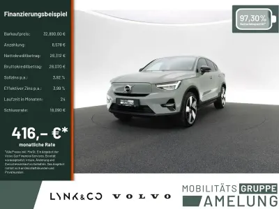 Brugt Volvo C40 Plus 300 kW (408 HK) 2022 Grøn SUV