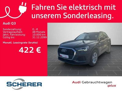 Gebraucht Audi Q3 Basis 245 PS (180 kW) 2022 Nanograu metallic (metallic) SUV