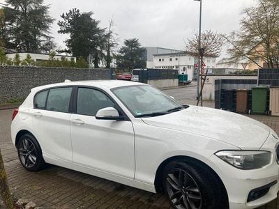 Gebraucht BMW 116 109 PS (80 kW) 2017 Weiß Kleinwagen