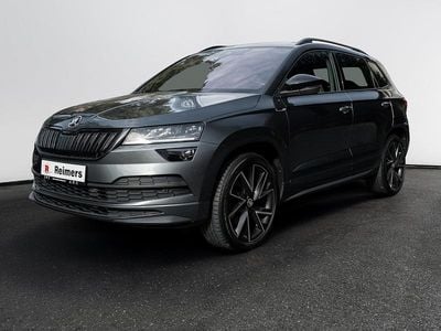 Grau Gebraucht 2021 Skoda Karoq SportLine SUV | 27.539 € (Guter Preis)