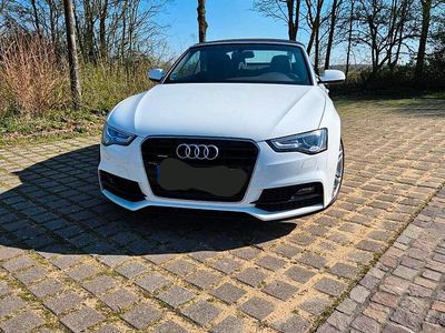 Gebraucht Audi A5 Cabriolet S-Line 230 PS (169 kW) 2016 Weiß Cabrio