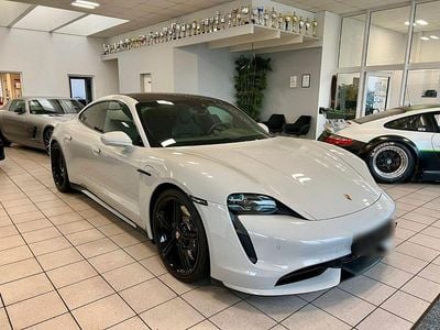 Usata Porsche Taycan Turbo 500 kW (680 CV) 2021 Grigio Berlina