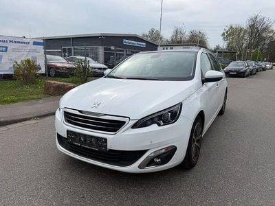Gebraucht Peugeot 308 SW Allure 120 PS (88 kW) 2015 Weiß Kombi