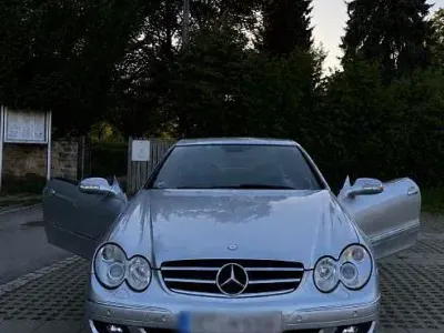 Gebraucht Mercedes CLK280 Avantgarde 231 PS (169 kW) 2007 Silber Coupé