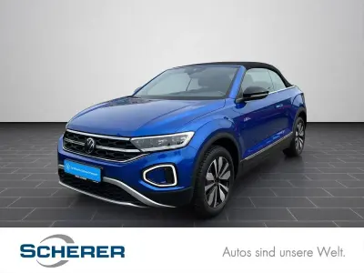 Gebraucht VW T-Roc Cabriolet Goal 116 PS (85 kW) 2025 Ravennablau metallic / schwarz Cabrio
