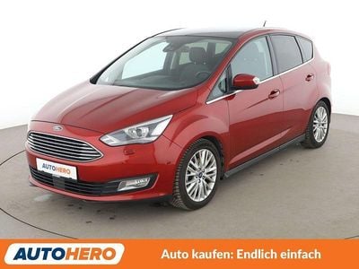 Second-hand Ford C-MAX Titanium 150 CP (110 kW) 2017 Roșu Monovolum