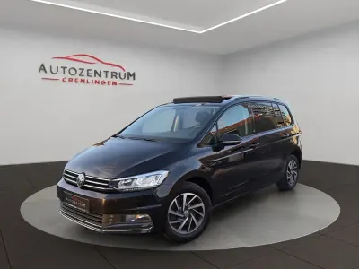 Gebraucht VW Touran Sound 150 PS (110 kW) 2017 Schwarz Van / Kleinbus
