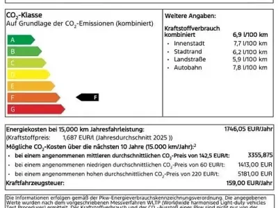 Neu Ford Tourneo Courier Trend 125 PS (91 kW) 2026 Schwarz Van / Kleinbus
