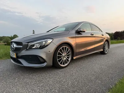 Używany Mercedes CLA200 AMG line 156 KM (114 kW) 2019 Szary Sedan/Limuzyna