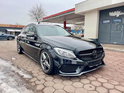 Schwarz Gebraucht 2015 Mercedes C250 AMG Kombi | 12.999 € (Teuer)