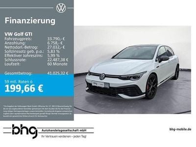 Gebraucht VW Golf VIII GTI 301 PS (221 kW) 2024 Weiß Limousine