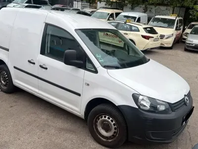 Gebraucht VW Caddy 75 PS (55 kW) 2014 Weiß Van / Kleinbus