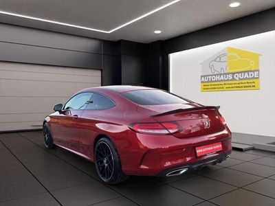 Second-hand Mercedes C300 Sport 258 CP (189 kW) 2018 Roșu Coupe