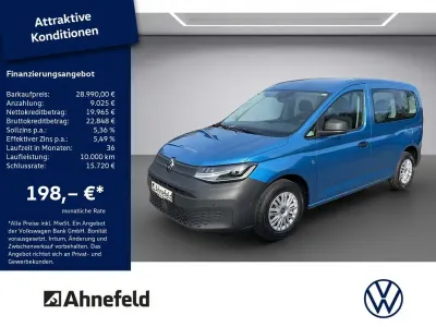 Gebraucht VW Caddy Basis 102 PS (75 kW) 2024 Blau metallic Van / Kleinbus