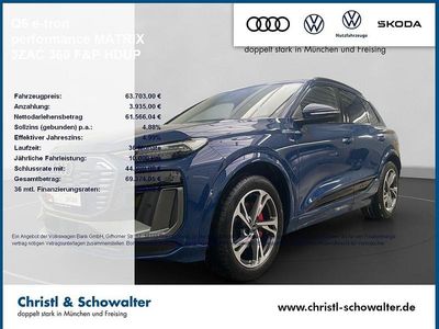 Gebraucht Audi Q6 e-tron Performance 225 kW (306 PS) 2025 Blau (ascariblau) SUV