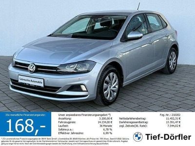 Silber Gebraucht 2019 VW Polo Comfortline Limousine | 14.199 € (Fairer Preis)