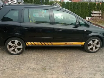 Brugt Opel Zafira 140 HK (102 kW) 2007 Sort MPV