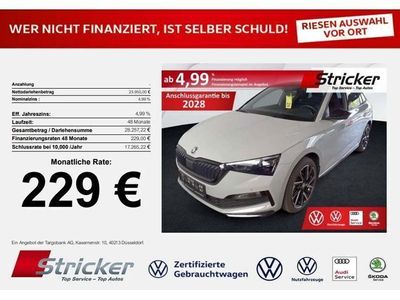 gebraucht Skoda Scala Monte Carlo 1.5TSI DSG 229-ohne Anzahlung