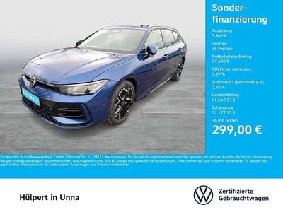 Usata VW Passat R-line 265 CV (194 kW) 2025 Blu Station wagon