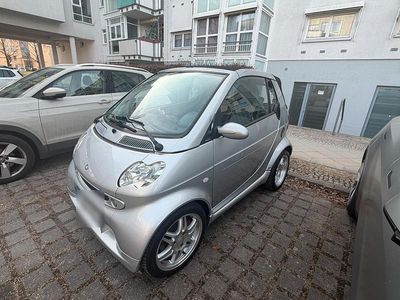 Second-hand Smart ForTwo Cabrio Brabus 75 CP (55 kW) 2005 Argintiu Cabrio