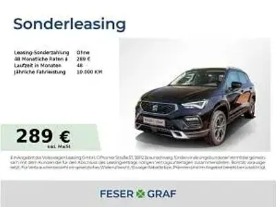 Neu Seat Ateca 150 PS (110 kW) 2026 Schwarz (magic schwarz metallic) SUV