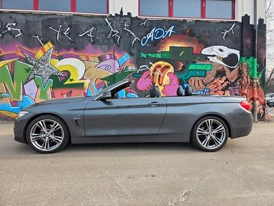 Gebraucht BMW 420 Sport Line 184 PS (135 kW) 2015 Grau Cabrio