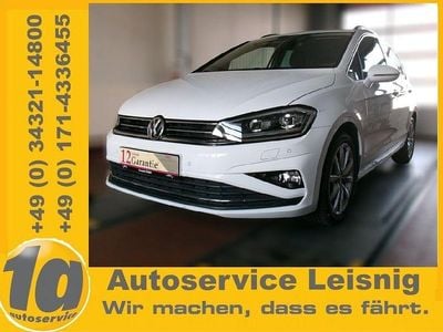 Gebraucht VW Golf Sportsvan Highline 131 PS (96 kW) 2018 Weiß Van / Kleinbus