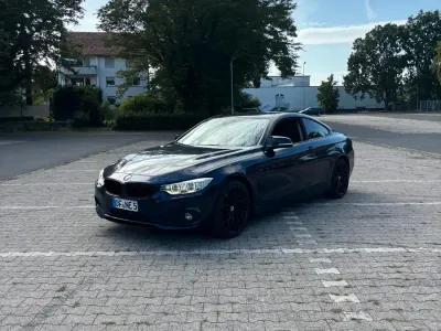 Gebraucht BMW 420 Coupé 184 PS (135 kW) 2014 Blau Coupé