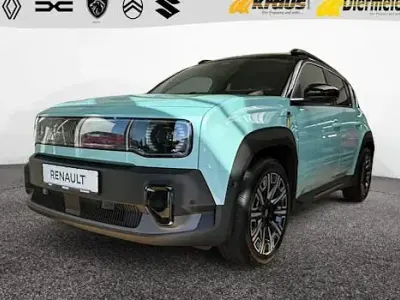 Brugt Renault 4 E-Tech Iconic 110 kW (150 HK) 2025 Grøn SUV