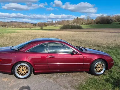 Gebraucht Mercedes CL500 306 PS (225 kW) 2000 Rot Coupé