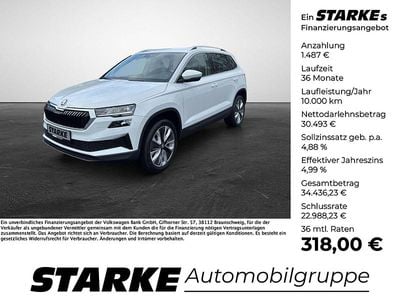 Nouă Skoda Karoq Selection 150 CP (110 kW) 2025 Alb SUV