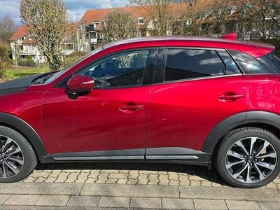 Gebraucht Mazda CX-3 121 PS (88 kW) 2019 Rot SUV