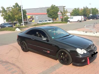 Gebraucht Mercedes CLK220 160 PS (117 kW) 2007 Schwarz Coupé