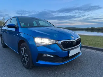 Gebraucht Skoda Scala Drive 90 PS (66 kW) 2020 Blau Kleinwagen